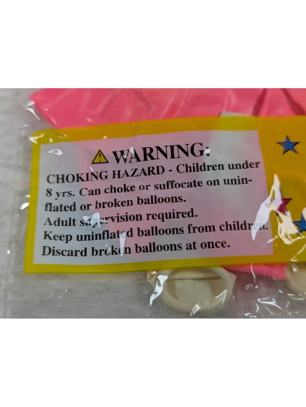 12 inch - Latex Balloons - Pink / White - Party Helium Balloons - 120 Pack